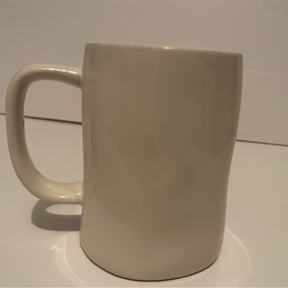 Rae Dunn White Ceramic Mug with Black Lettering - Picture 2 of 4